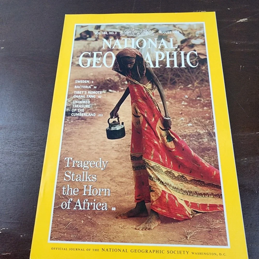 National Geographic Magazine August 1993 No Map